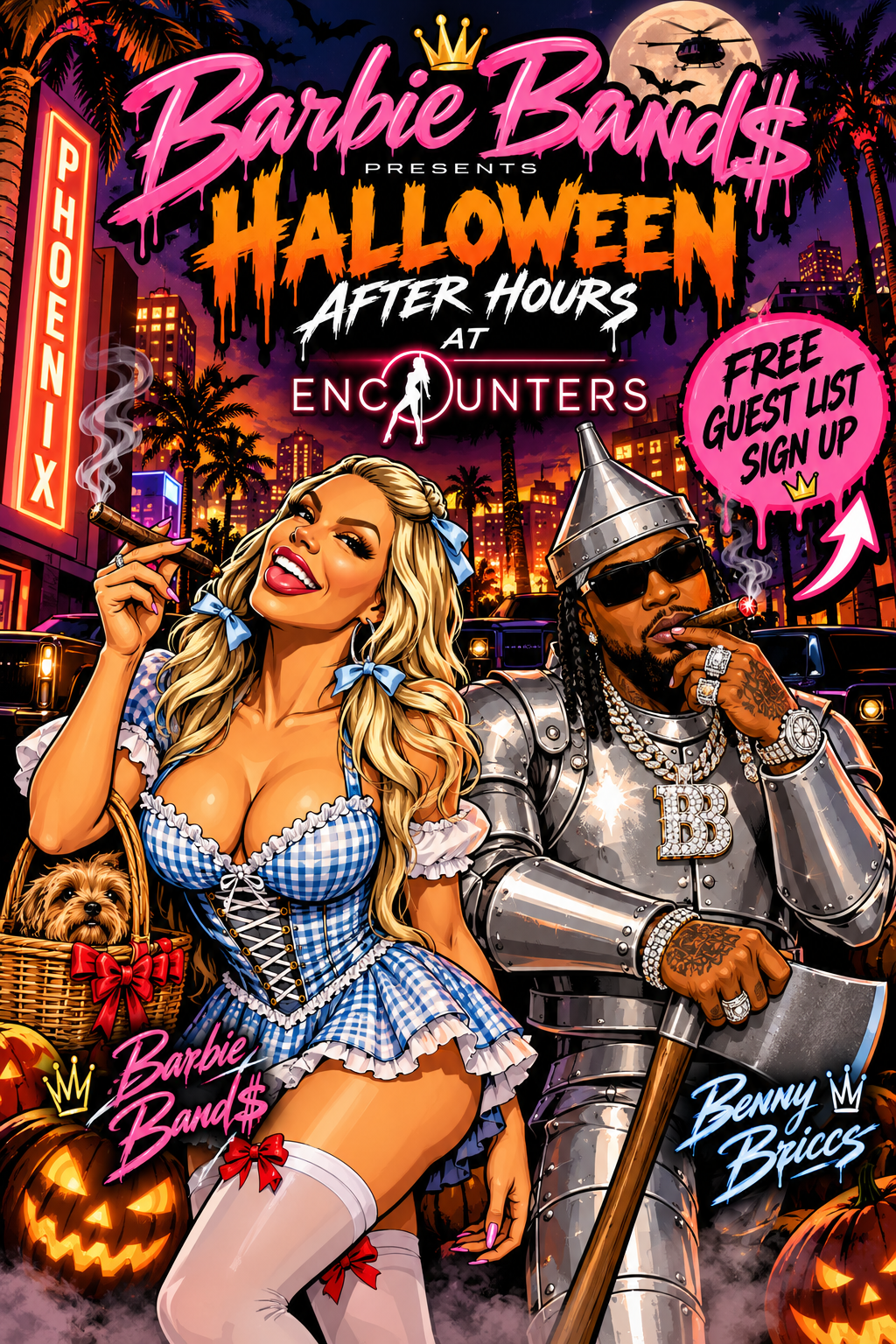 Barbie Band$ presents Halloween After Hours at Encounters — free guest list sign up